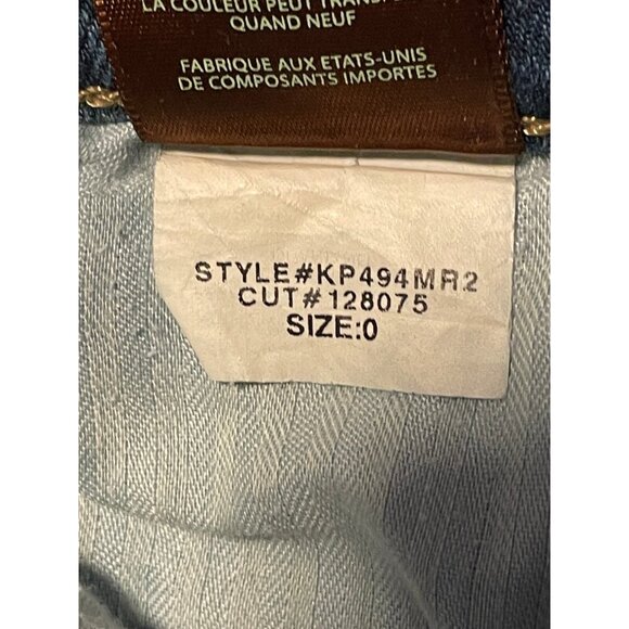 Kut from Kloth jeans womens 0 28 x 30 Catherine boyfriend low rise blue - Picture 8 of 10